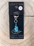 Lofttan Lenora Pendant Turquoise Howlite with swarovski