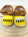 Alice F. Beaded Baby Moccasins