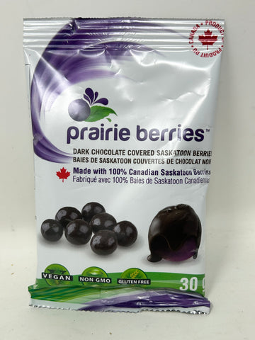 Prairie Berries Dark Chocolate Covered Saskatoon Berries