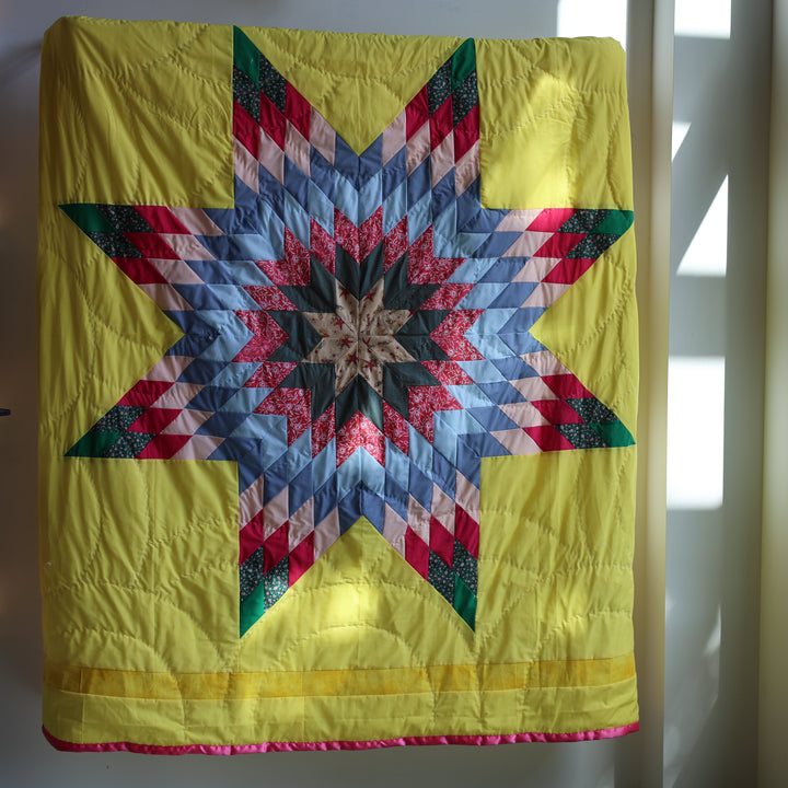 Kishey A. Yellow Star Blanket