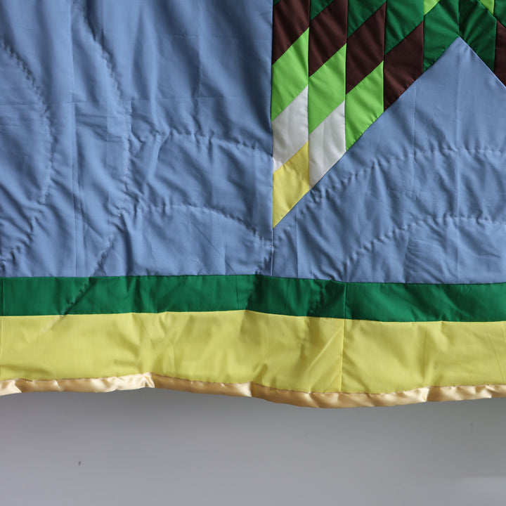 Kishey A. Green Star Blanket