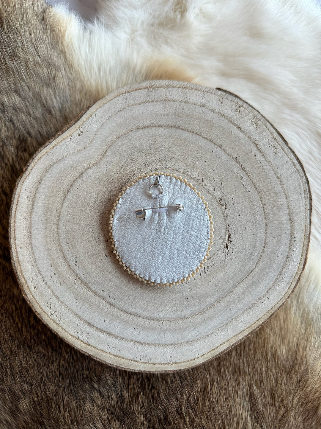 Beth Rose Designs Elk Tooth Hybrid Brooches