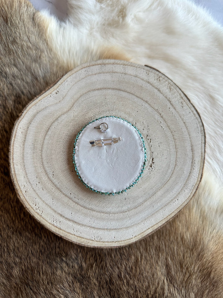 Beth Rose Designs Elk Tooth Hybrid Brooches