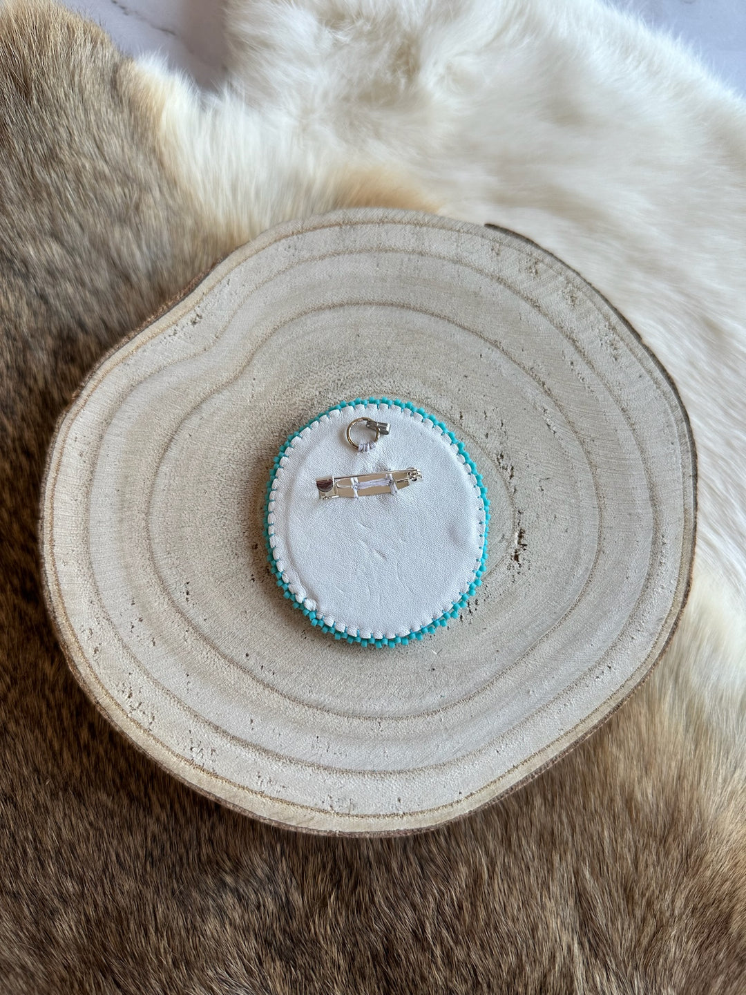 Beth Rose Designs Elk Tooth Hybrid Brooches