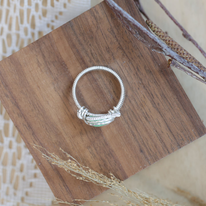 3 Sisters Gemstones Tsavorite Ring