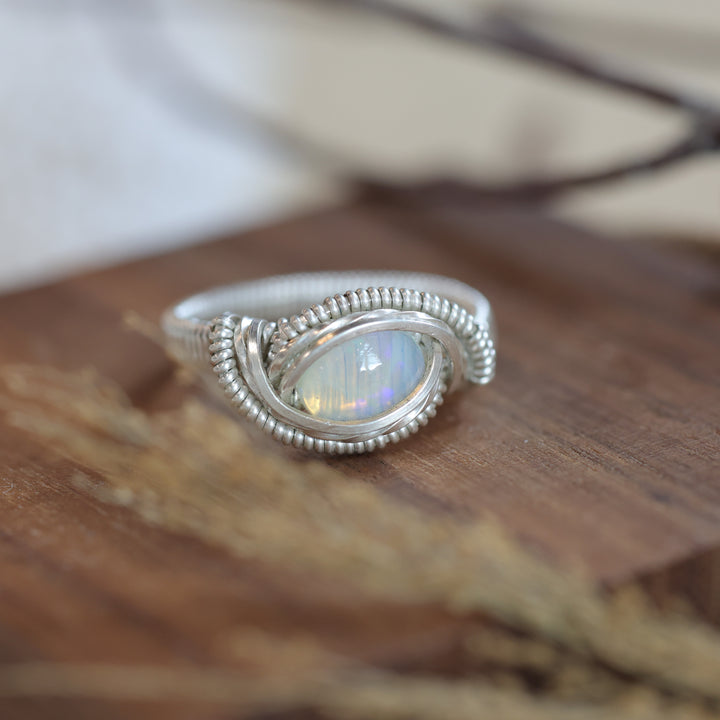 3 Sisters Gemstones Opal Ring