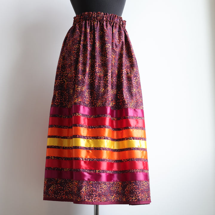 Phoenyx Designs Fire Red Ribbon Skirt