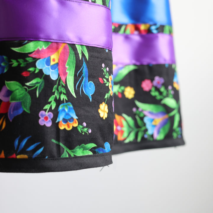 Phoenyx Designs Rainbow Floral Ribbon Skirt