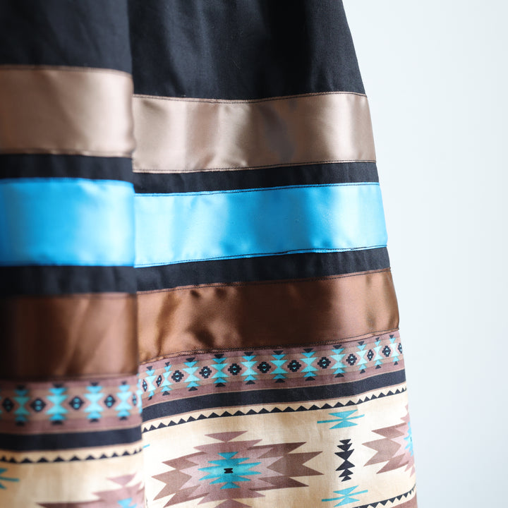 Phoenyx Designs Turquoise Southwest Ribbon Skirt &amp; Belt