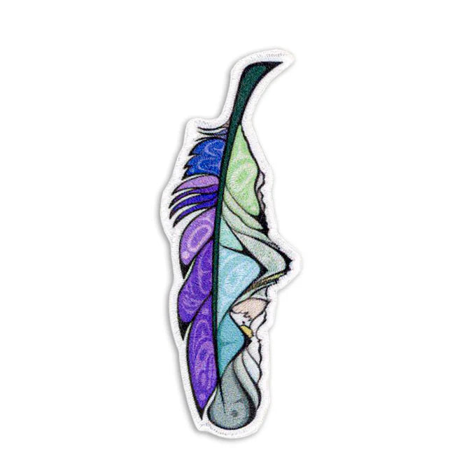 Oscardo Healing Feather Iron-On Patch