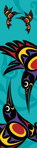 Indigenous Kanata Hummingbird Tranquility Bookmark