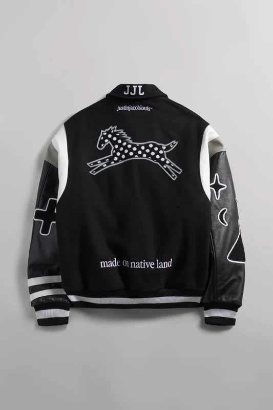 JJL X Roots Mistatim Letterman Jacket