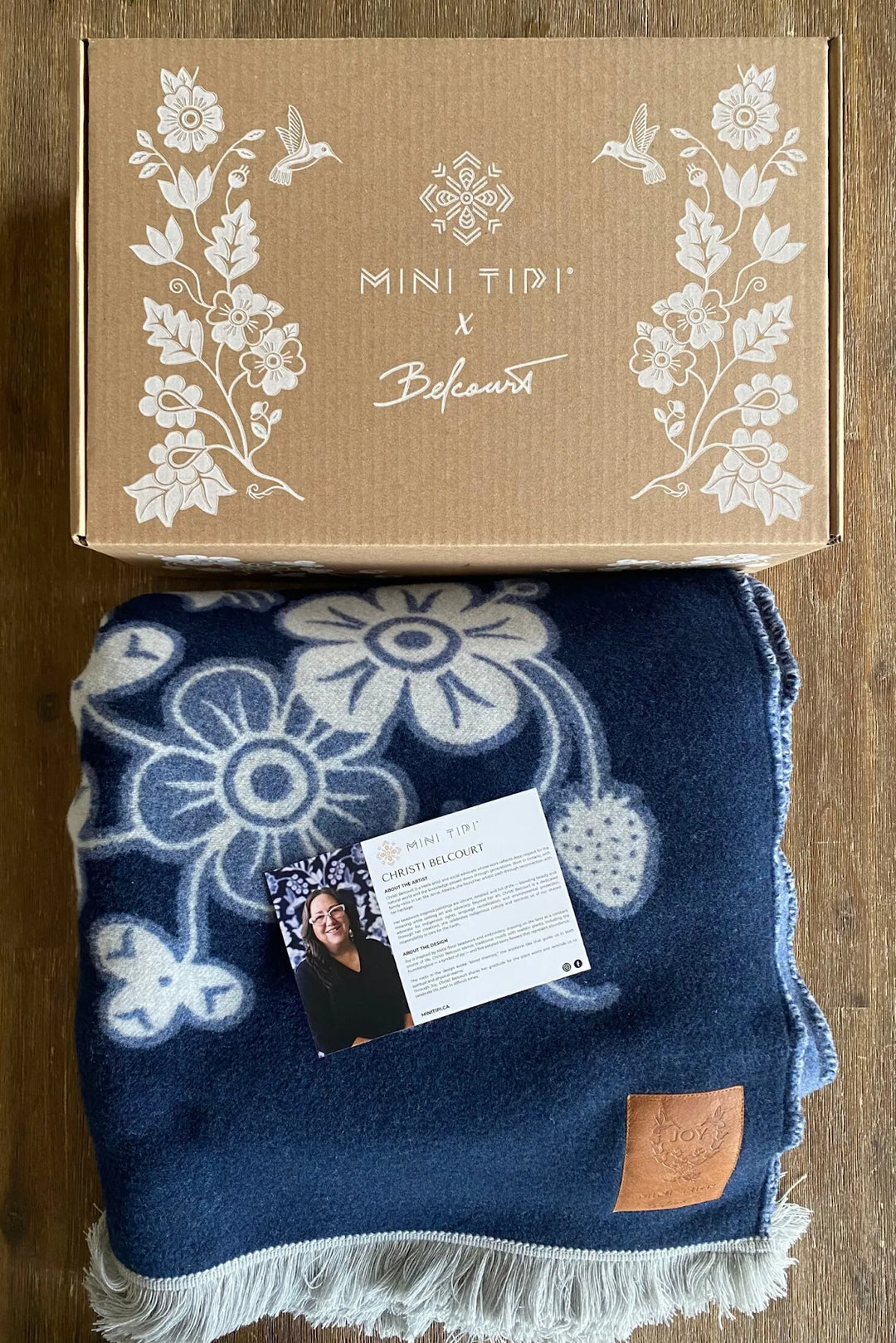 MINI TIPI Joy Indigenous Wool Blanket