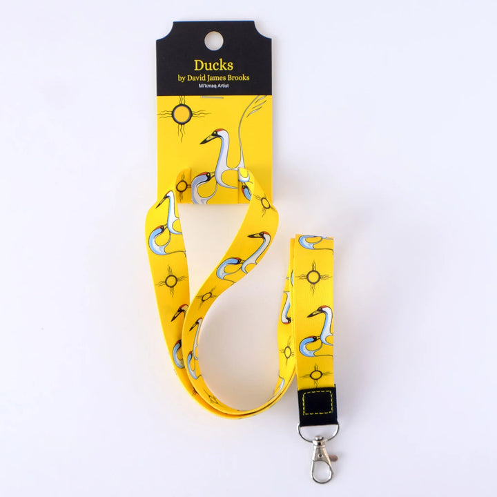 Monague Ducks Art Lanyard
