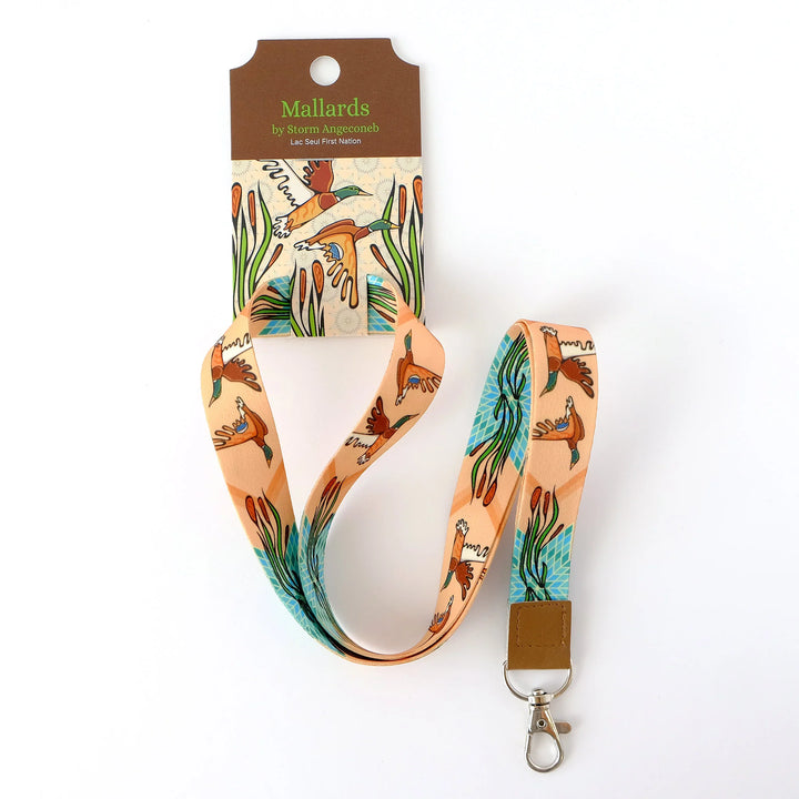 Monague Mallards Art Lanyard