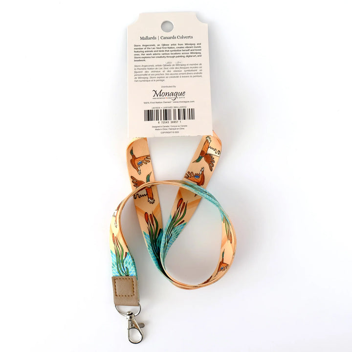 Monague Mallards Art Lanyard