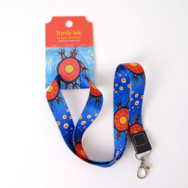 Monague Turtle Isle Art Lanyard