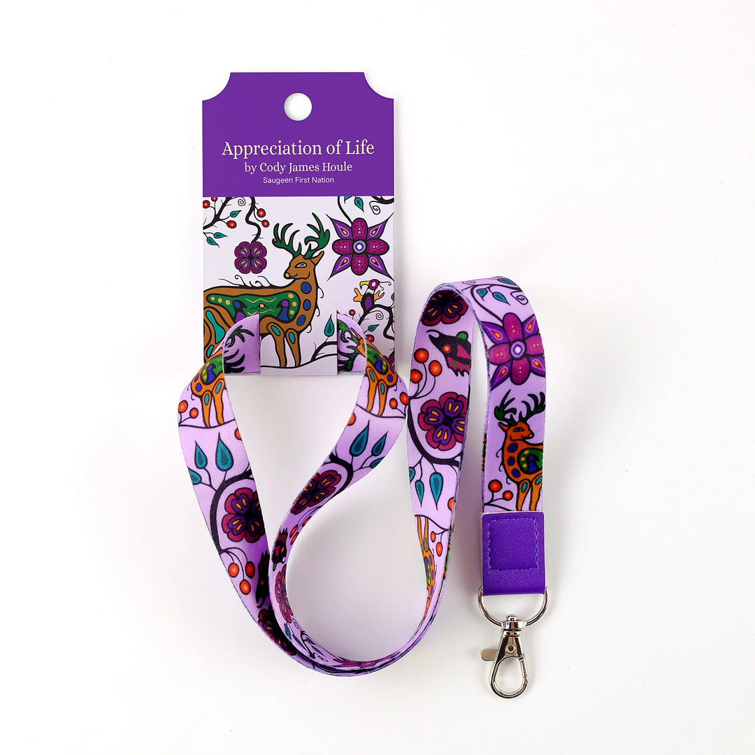 Monague Appreciation of Life Art Lanyard