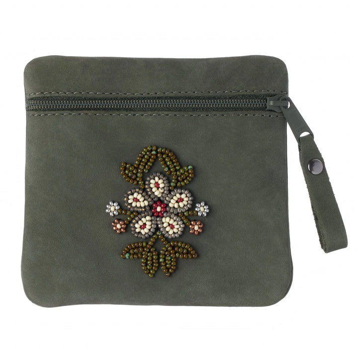 Manitobah Floret Beaded Coin Purse
