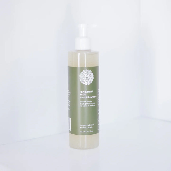 Mother Earth Essentials Peppermint Sage Hand & Body Wash