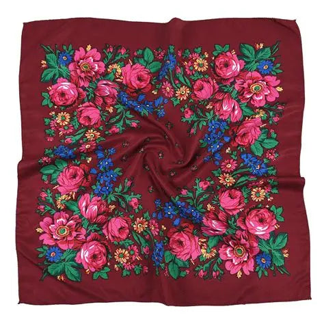 45" x 45" Kokum Scarf