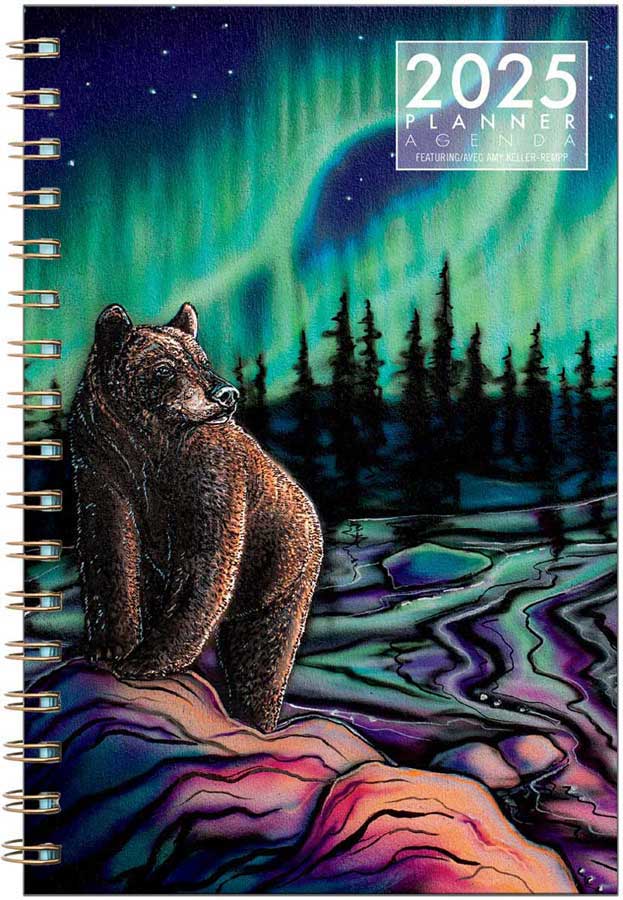 CAP Northern Lights Weekly Planner 2025