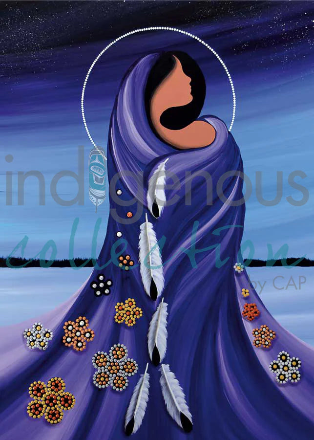 CAP Morning Star Woman Art Plaque