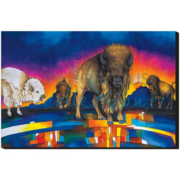 CAP From Four Directions  Art Plaque