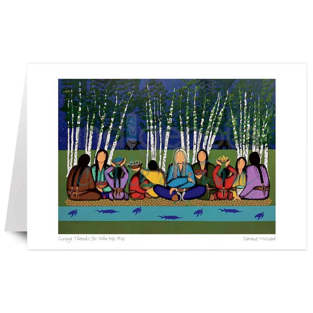 CAP Giving Thanks for Who We Are Art Card