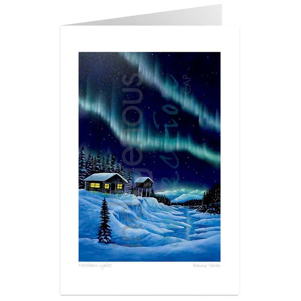 CAP Northern Lights Art Card
