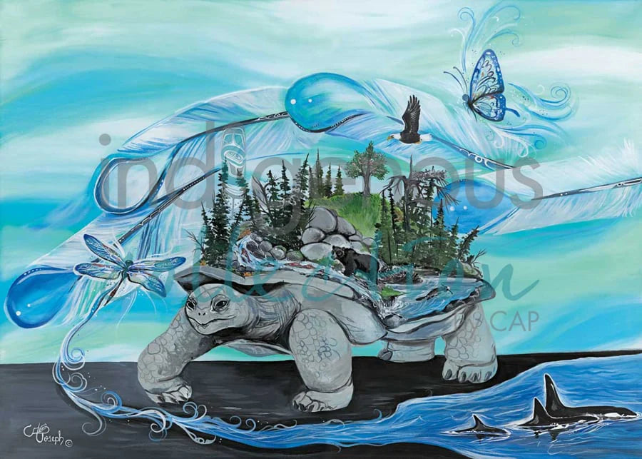 CAP Turtle Island Art Plaque