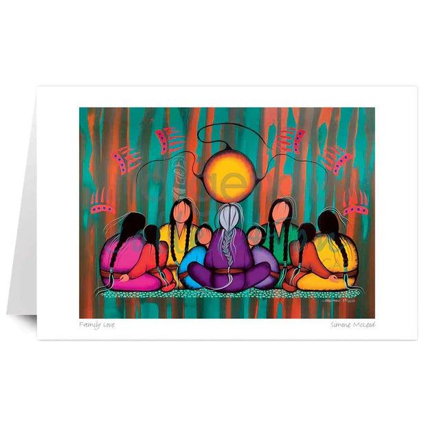 CAP Family Love Art Card