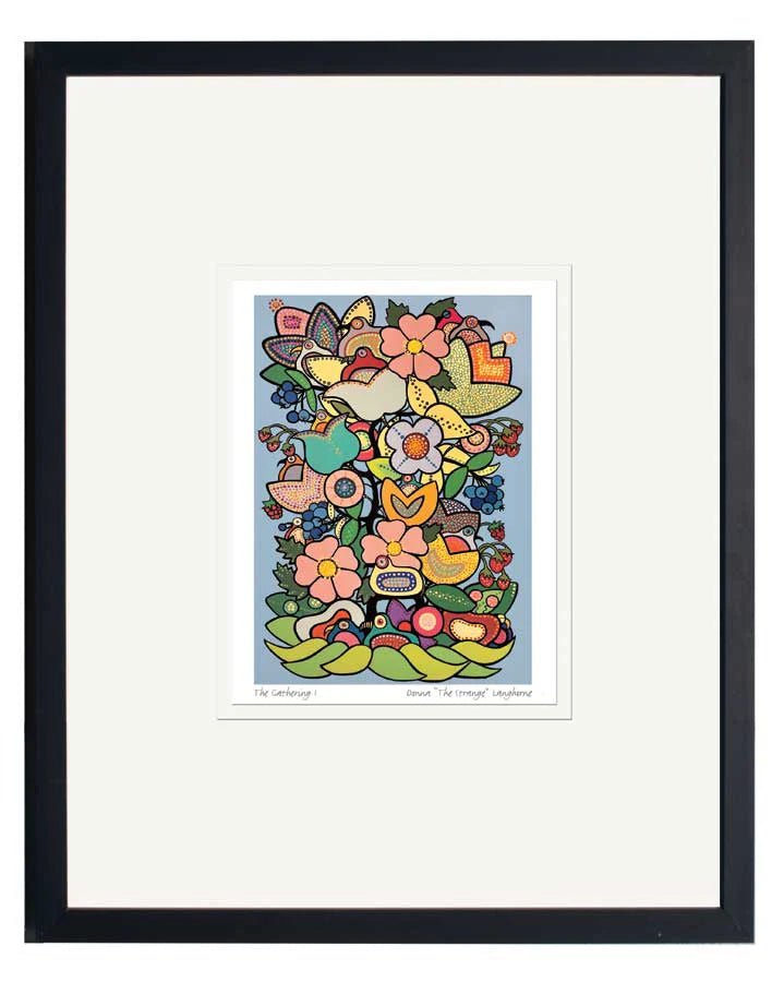 CAP Sky Woman Framed Art Print