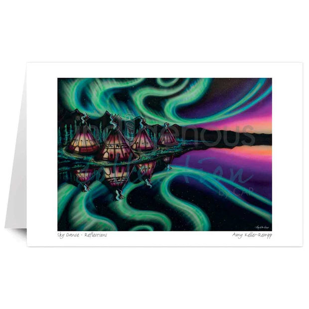 CAP Sky Dance - Reflections Framed Art Print