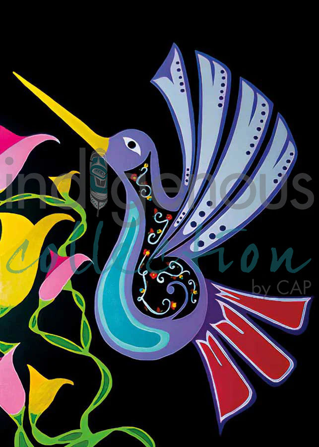 CAP Hummingbird Art Plaque