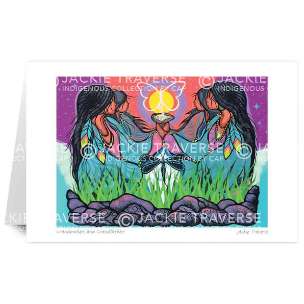 CAP Grandmothers and Grandfathers Art Card