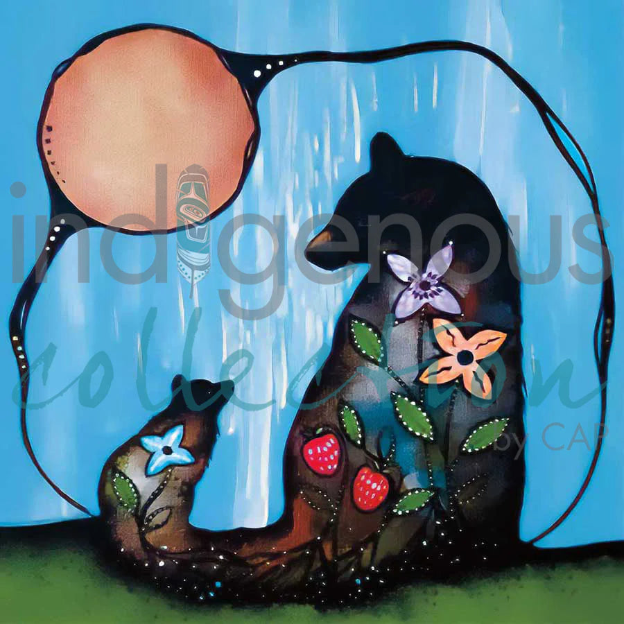 CAP Momma Bear Art Plaque
