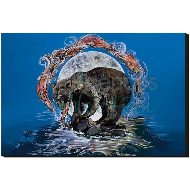 CAP Grizzled Salmon Art Plaque