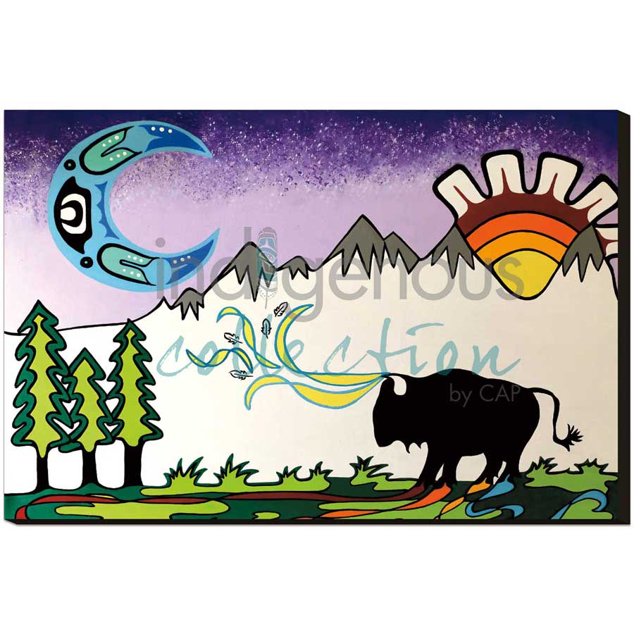 CAP Sun Moon Spirit Art Plaque