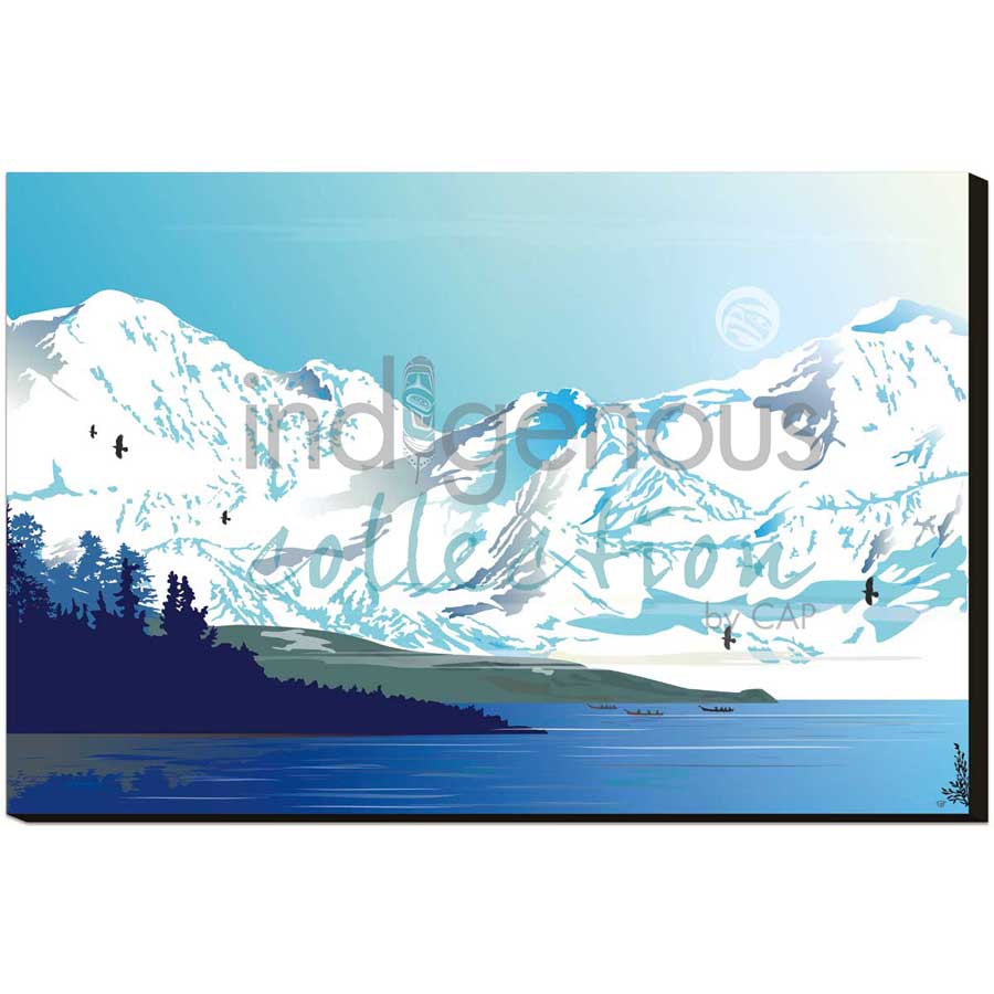 CAP Tlingit Winter Journey Art Plaque