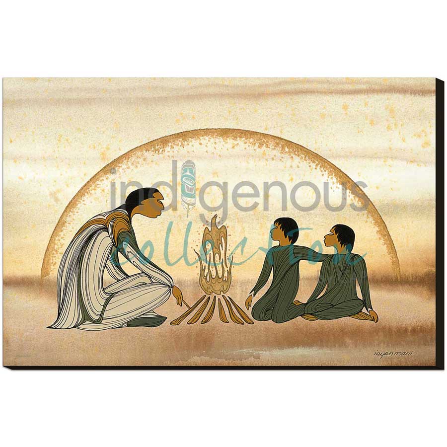 CAP Grandfather's Stories Art Plaque