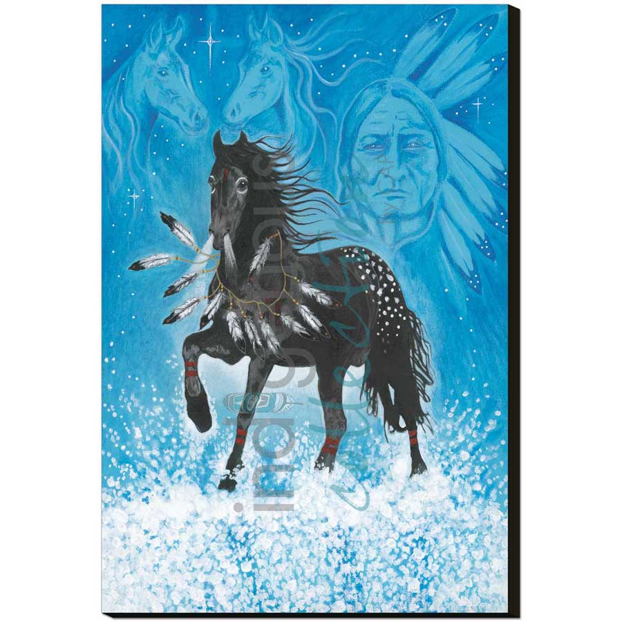 CAP Black Beauty Art Plaque