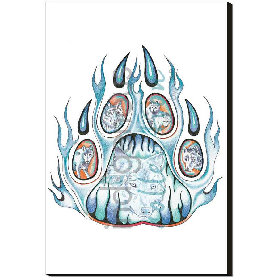 CAP The Wolf Pack II Art Plaque
