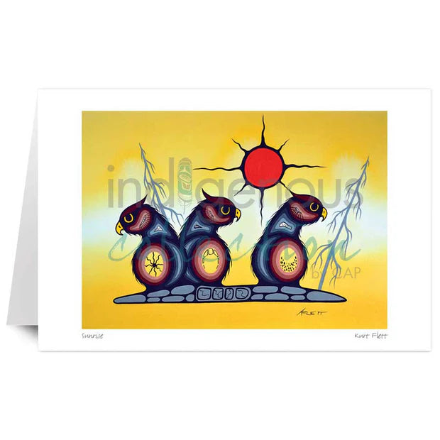 CAP Sunrise Art Card
