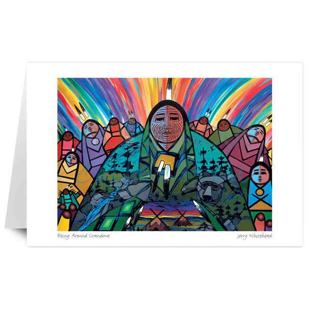 CAP Being Around Grandma Art Card