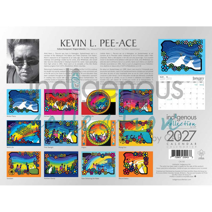 CAP Kevin Pee-ace 2027 Calendar