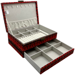 Nu Trendz Large Jewelry Box with Drawer & Lock
