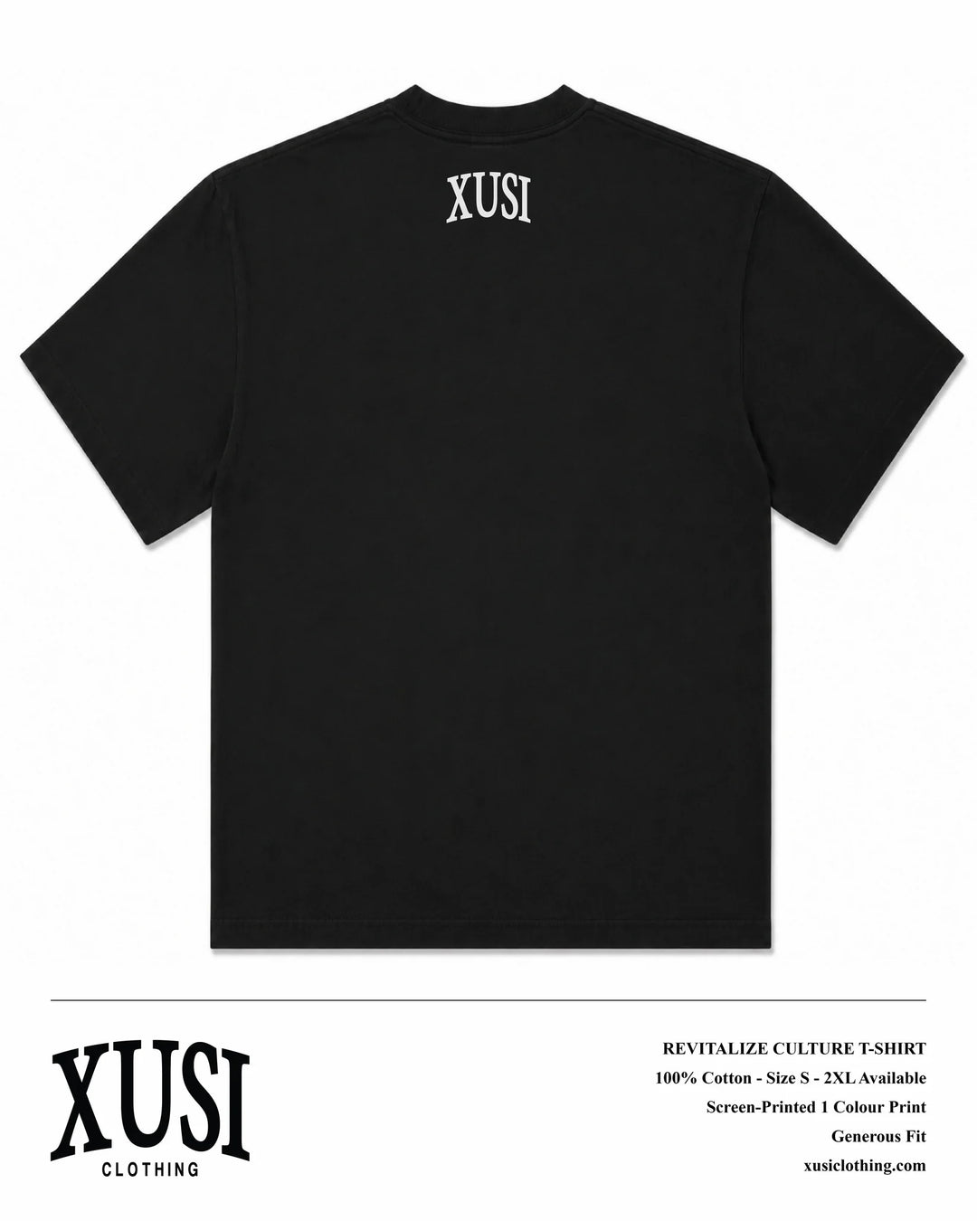 Xusi Clothing Revitalize Culture T-Shirt