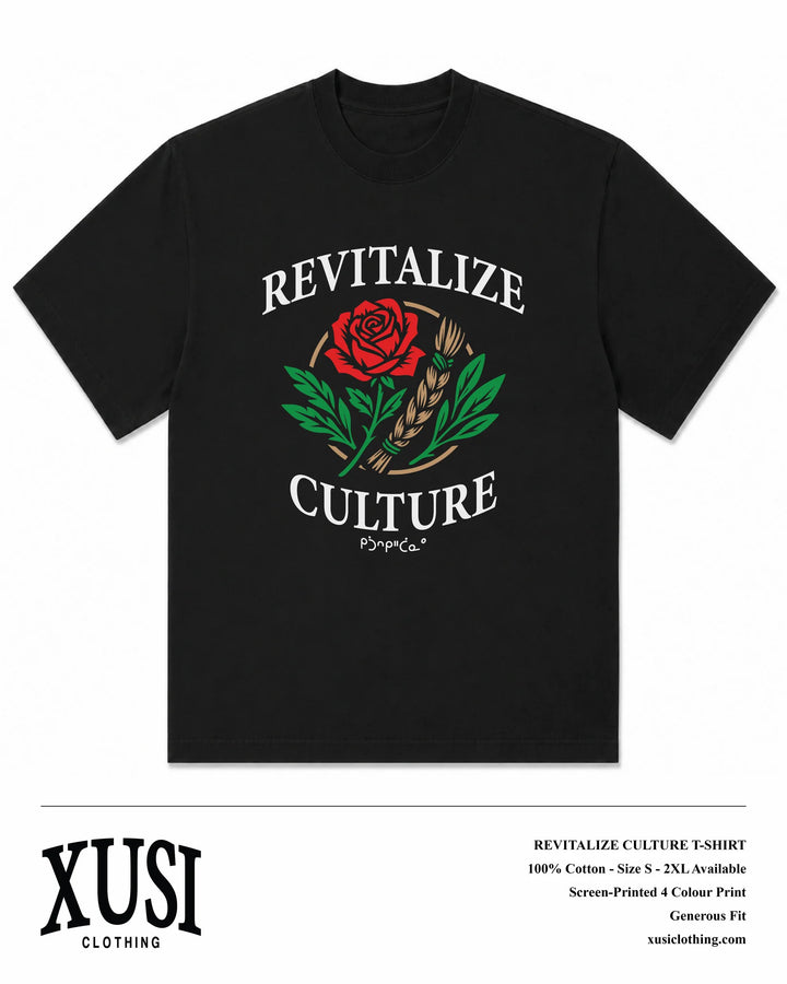 Xusi Clothing Revitalize Culture T-Shirt