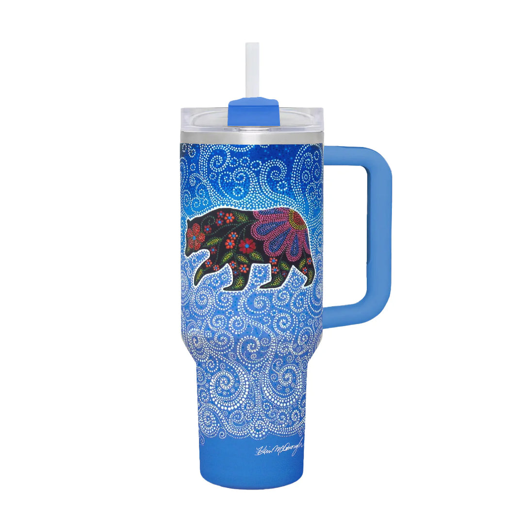 Oscardo Celestial Bear 30oz Straw Tumbler